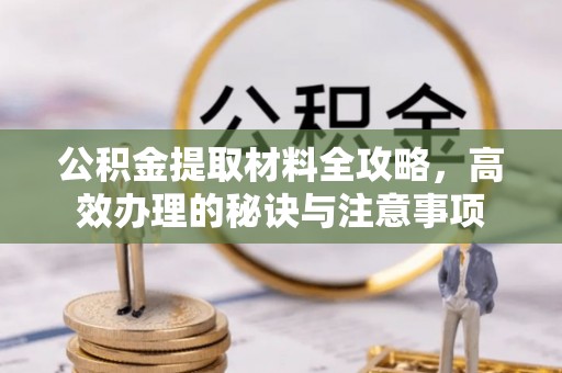 景谷公积金提取材料全攻略，高效办理的秘诀与注意事项