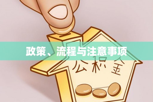 景谷政策、流程与注意事项