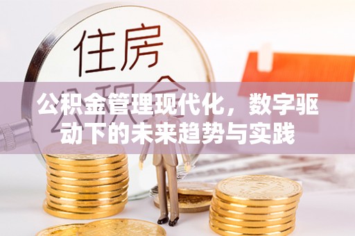 景谷公积金管理现代化，数字驱动下的未来趋势与实践