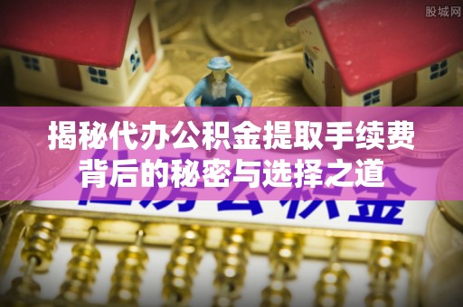景谷揭秘代办公积金提取手续费背后的秘密与选择之道