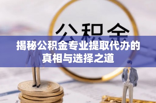景谷揭秘公积金专业提取代办的真相与选择之道