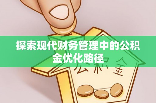 景谷探索现代财务管理中的公积金优化路径