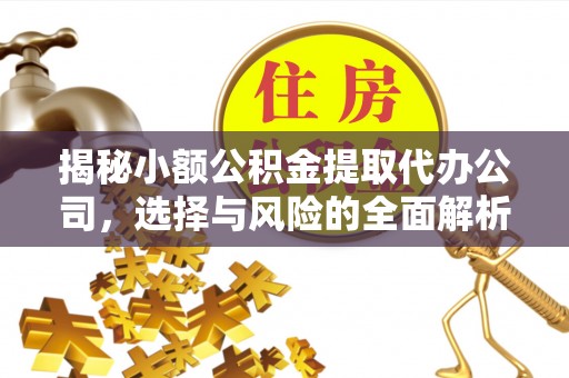 景谷揭秘小额公积金提取代办公司，选择与风险的全面解析